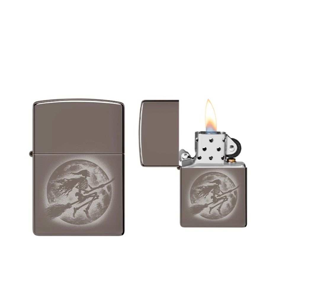 Zippo - Flying Skeleton Design