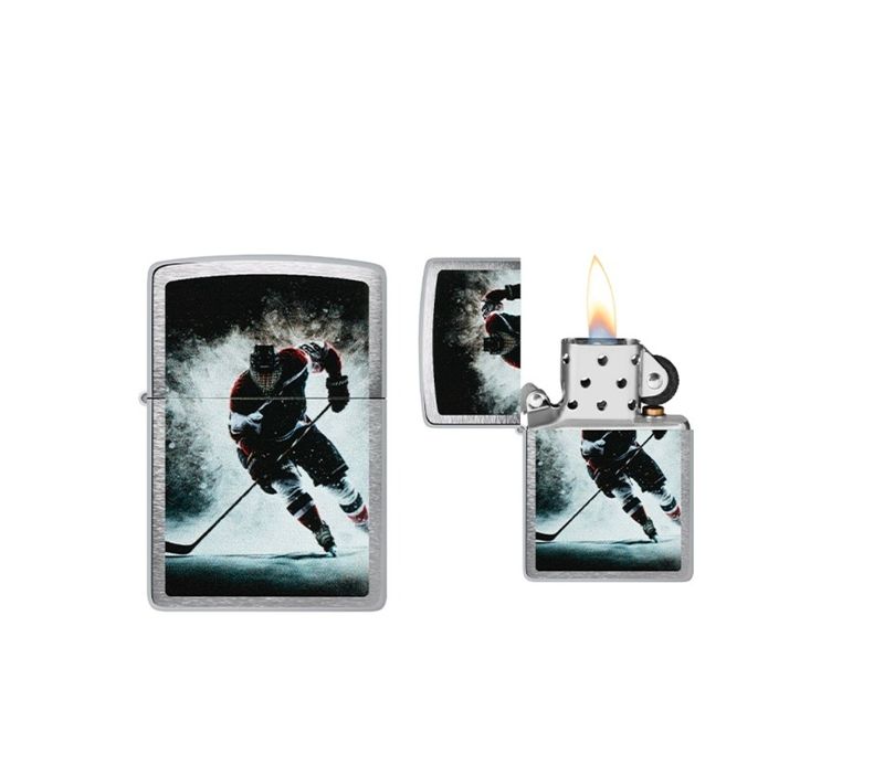 Zippo - Hockey Player Design