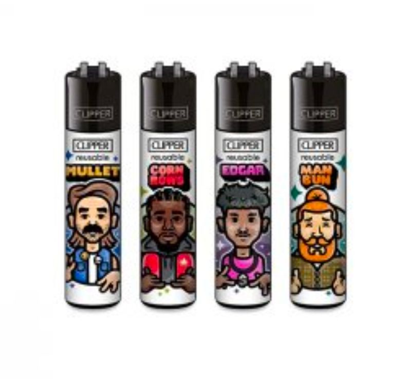 Clipper aansteker - Men Haircuts - CP11 (4 stuks)