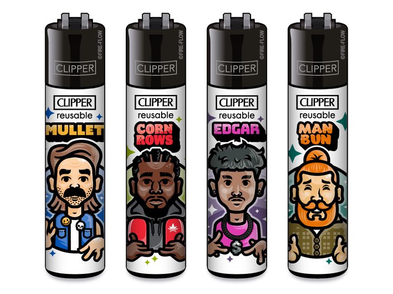 Clipper aansteker - Men Haircuts - CP11 (4 stuks)