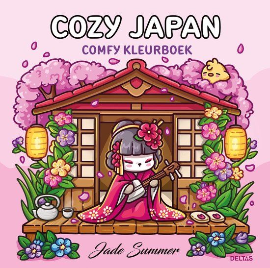 Cozy Japan - Comfy kleurboek Jade Summer