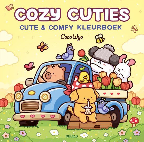 Cozy Cuties Cute &amp; Comfy Kleurboek