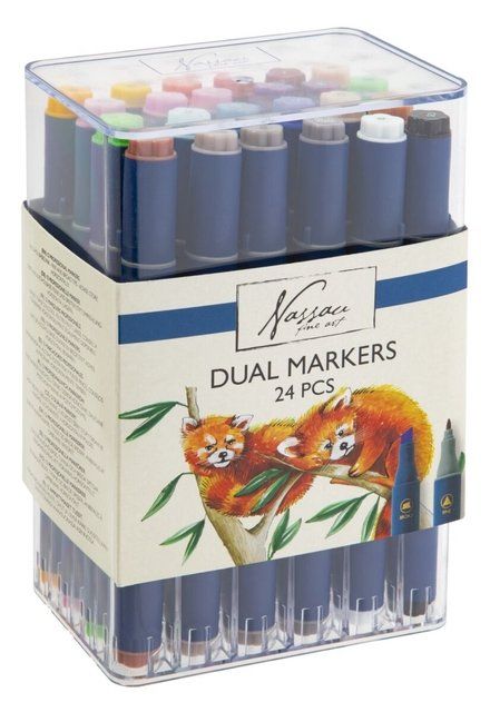 Nassau Ronde Dual Markers - 24st.