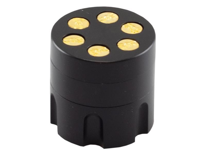Grrinder "revolver drum" mini metaal Ø 3 cm