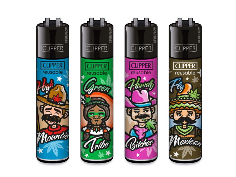 Clipper aansteker - 420 America - CP11 (4 stuks)