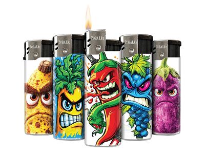 Wegwerpaansteker Fruit Fight (5stuks)