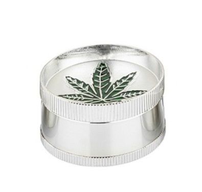 Grinder chrome 50mm Leaf