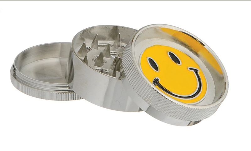 Grinder chrome 50mm Smiley
