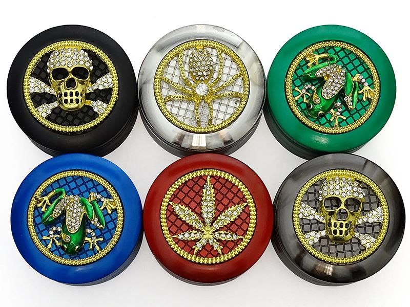 Grinder "Strass" 4-delige  37 x 51 mm
