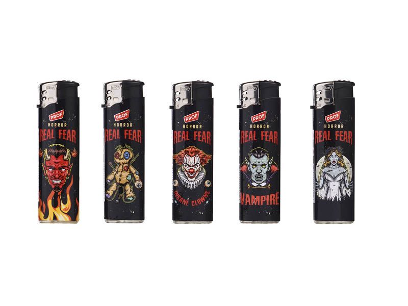 Wegwerpaansteker Horror (5stuks)