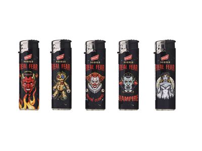 Wegwerpaansteker Horror (5stuks)