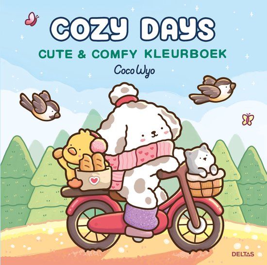 Cozy Days Cute &amp; Comfy kleurboek Coco Wyo