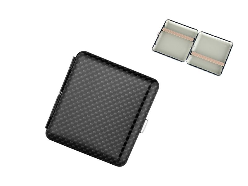 Sigaretten etui Carbon