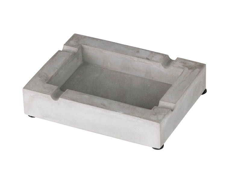 Asbak "Stone Astronaut", grijs, 15,5 x 11,5 x 3,2 cm