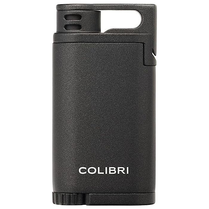 Colibri aansteker Single JetFlame Belmont Metallic Black