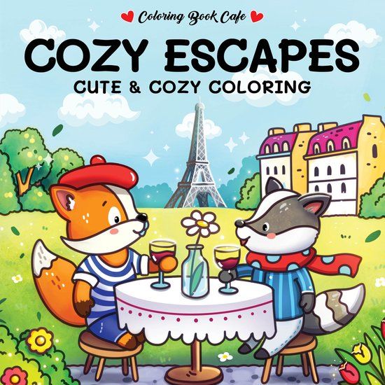 Cozy escapes Cute &amp; Cozy coloring