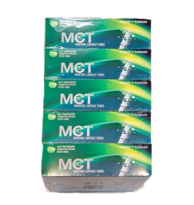 MCT click filterhulzen (5x100 stuks)