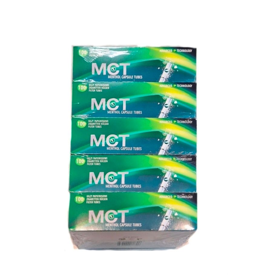 MCT click filterhulzen (5x100 stuks)