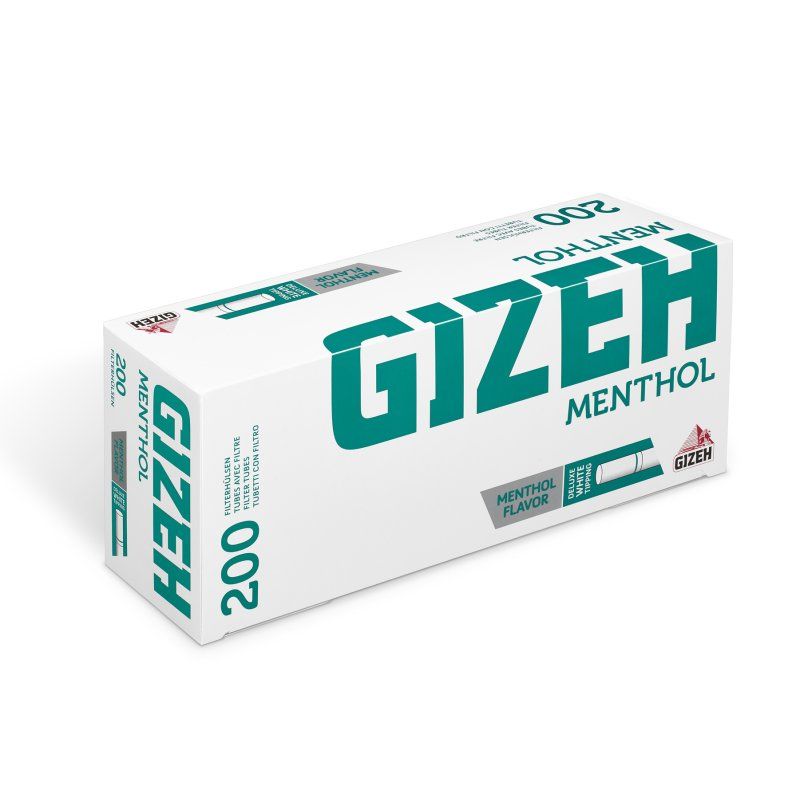 Gizeh filterhulzen Menthol