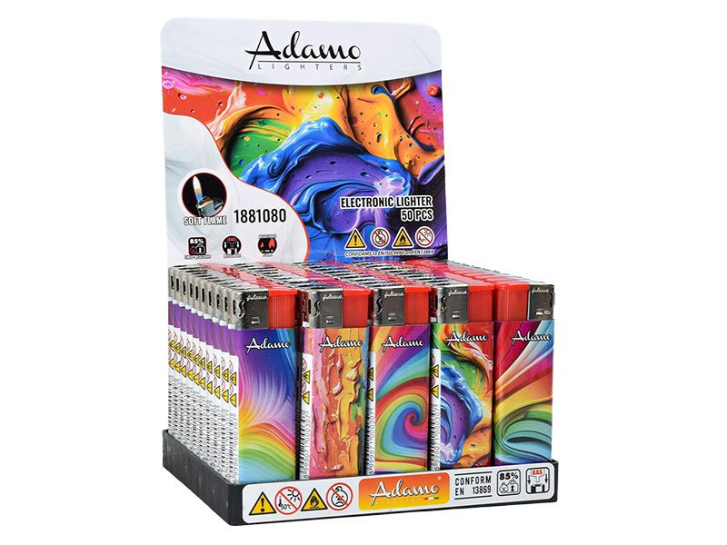 Wegwerpaansteker COLORFUL RAINBOW (5stuks)