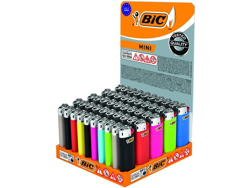 Bic Mini aansteker Display 50 stuks