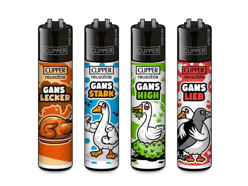 Clipper aansteker - Gaense - CP11 (4 stuks)