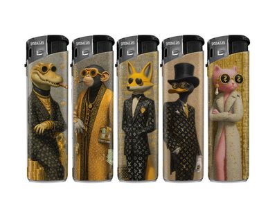 Wegwerpaansteker Cool Boss (5stuks)