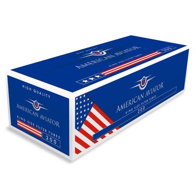 American Aviator filterhulzen 200 stuks