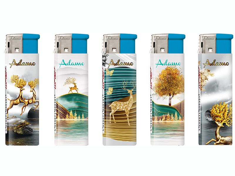 Wegwerpaansteker GOLD DEER (5stuks)