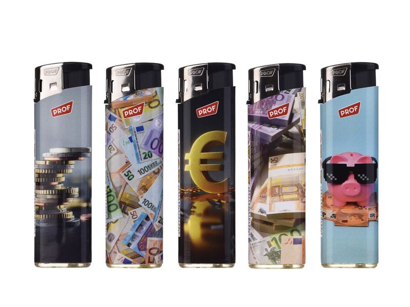 Wegwerpaansteker MONEY ELECT (5stuks)