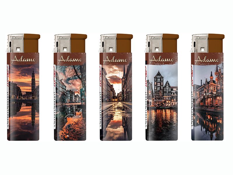 Wegwerpaansteker CITY REFLECTION (5stuks)