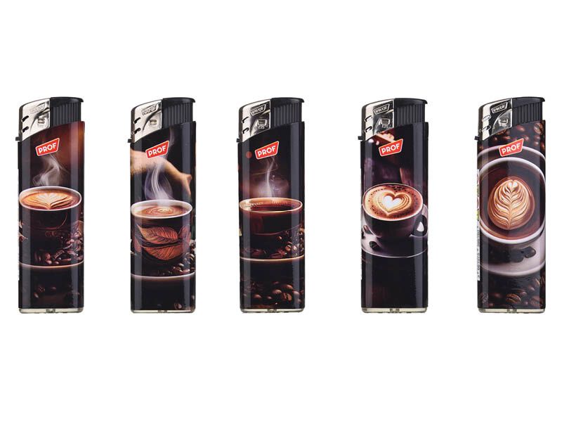 Wegwerpaansteker KOFFIE (5stuks)