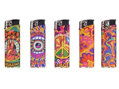 Wegwerpaansteker HIPPIE (5stuks)