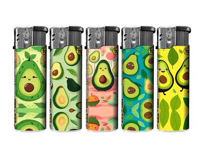 Wegwerpaansteker Advocado (5stuks)