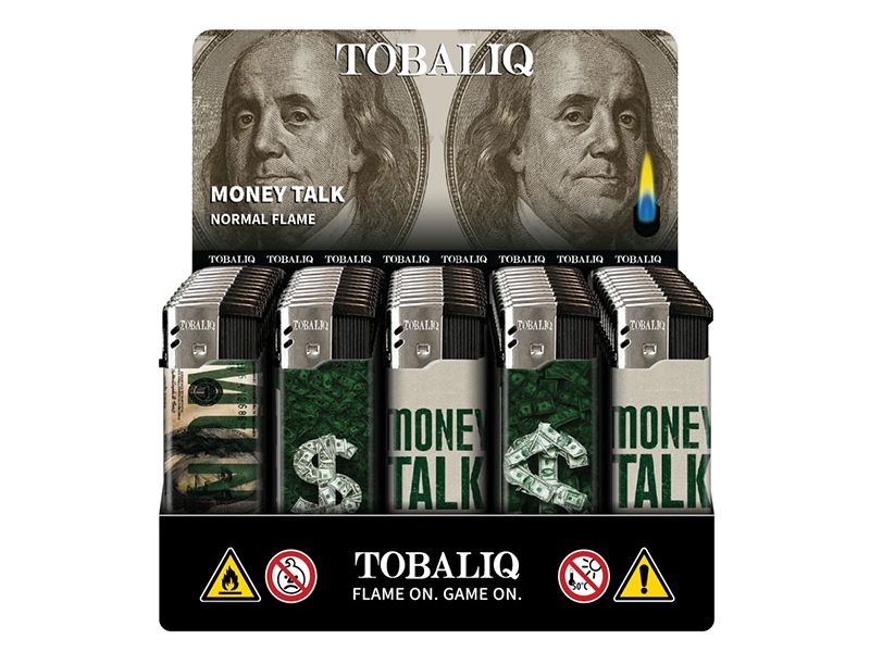 Wegwerpaansteker Money Talk (5stuks)