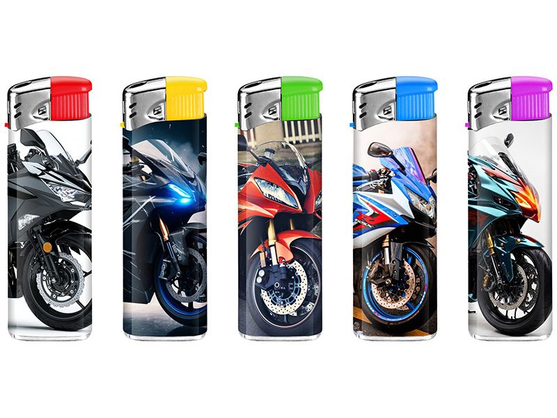 Wegwerpaansteker Motorfiets (5stuks)