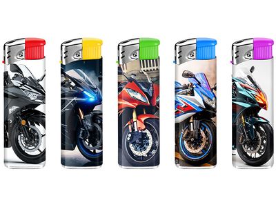 Wegwerpaansteker Motorfiets (5stuks)