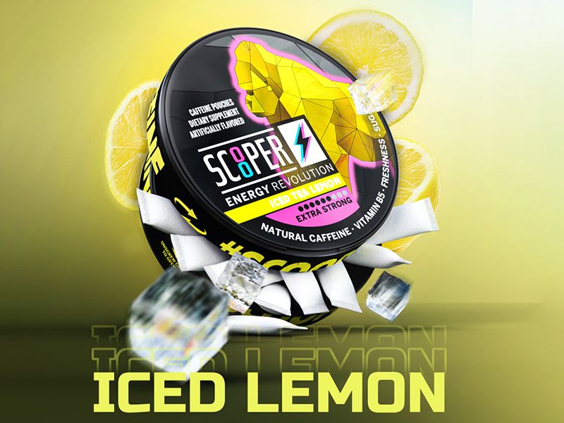 Scooper Energy "Iced Tea Lemon" Extra Strong