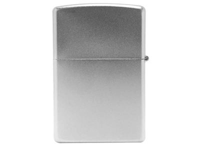 Zippo aansteker - Chroom satijn
