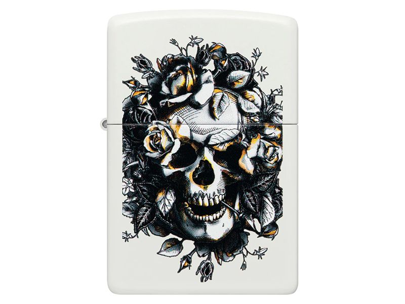 Zippo - Skull and Roses