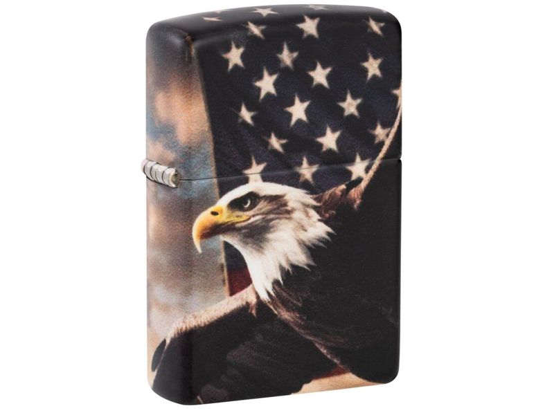 Zippo - Eagle USA Flag design