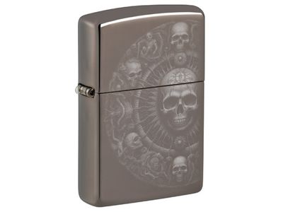 Zippo - Skull Mandala design