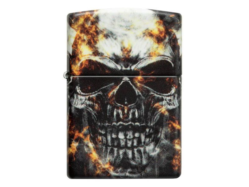 Zippo - Smokey Skull design