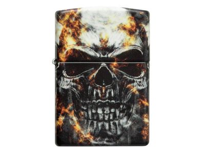 Zippo - Smokey Skull design