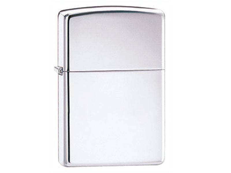 Zippo aansteker - Chrome Armor hoogglans