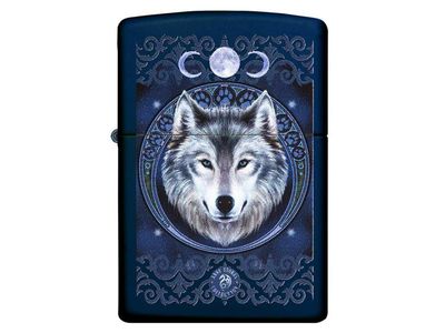 Zippo aansteker - Anne Stokes - Wolf
