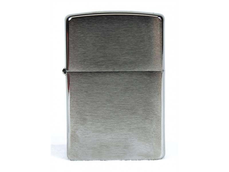 Zippo aansteker - geborsteld chroom
