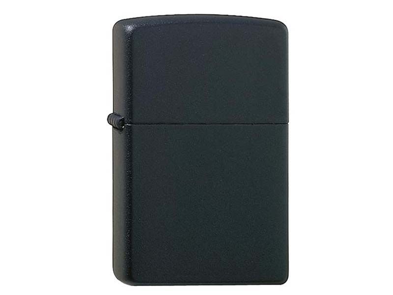 Zippo aansteker - Matzwart