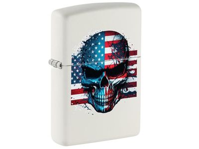 Zippo - Skull Flag design