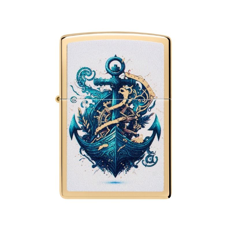 Zippo - Ship And Anchor Design